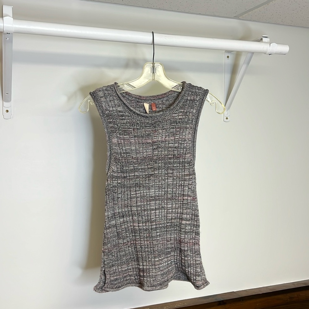 Anthropologie Pilcro Knit Sweater Tank- M